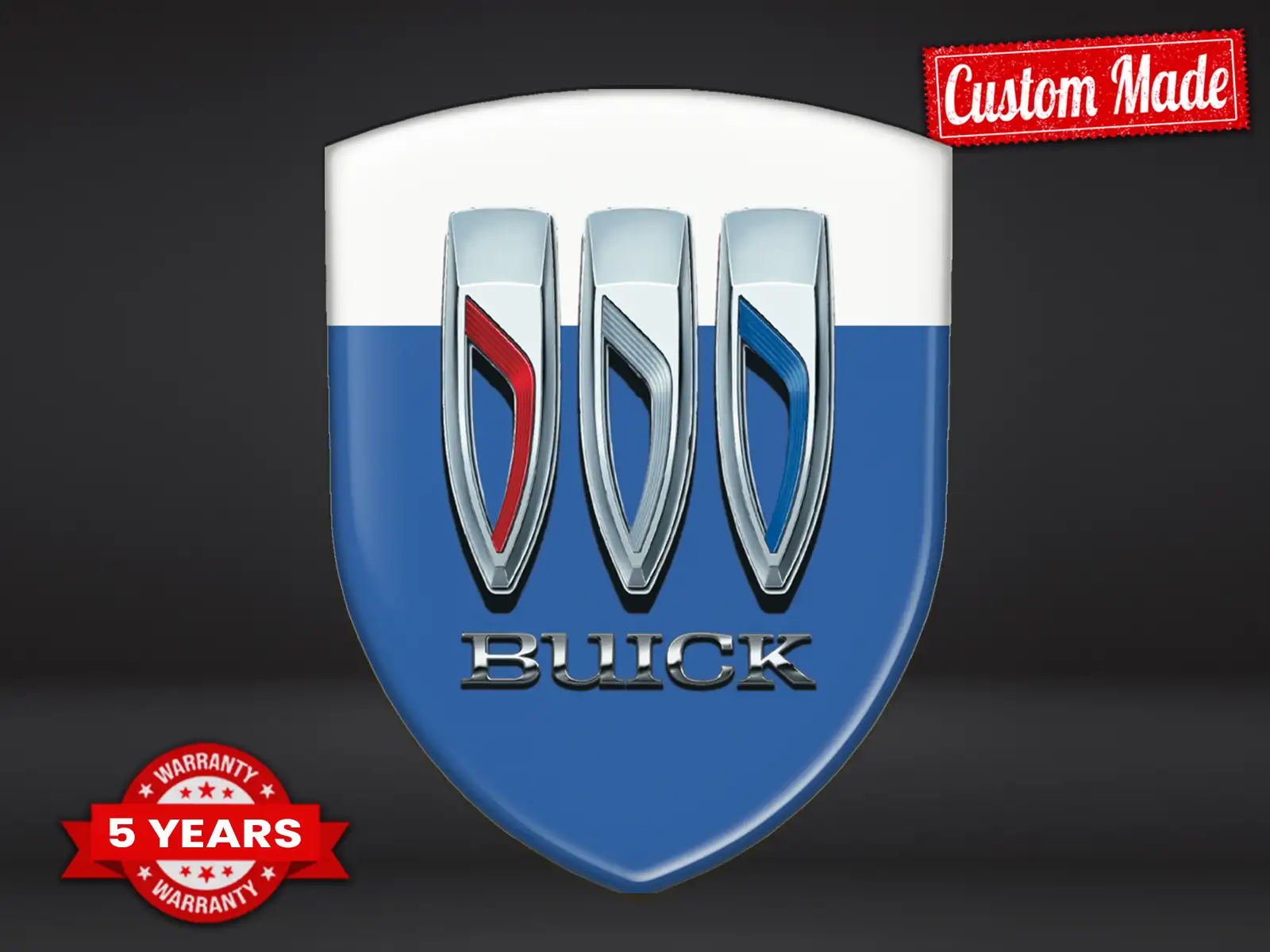 Buick Logos Silicone Auto Pro Max Résistants Stylés